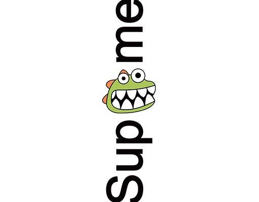 卡通恐龙头像矢量superme英文字母矢量彩色恐龙矢量卡通动物头像