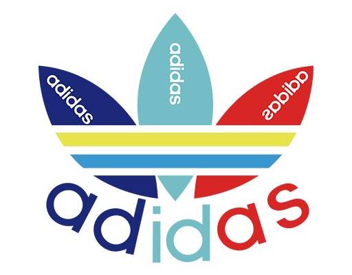 阿迪达斯矢量三叶草图案adidas英文字母矢量阿迪logo矢量