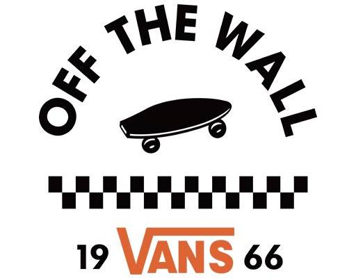 万斯图案矢量卡通滑板矢量vans英文字母矢量