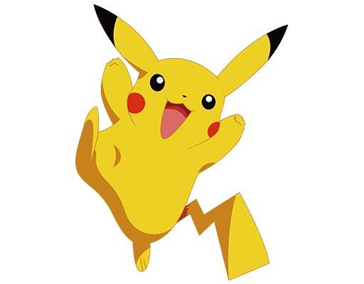 皮卡丘矢量可爱卡通矢量ピカチュウPikachu可爱卡通矢量动画片卡通矢量