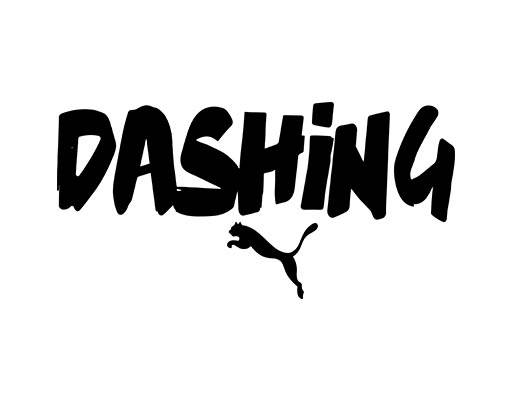 彪马矢量puma矢量豹子剪影矢量简约文字图案dashing文字