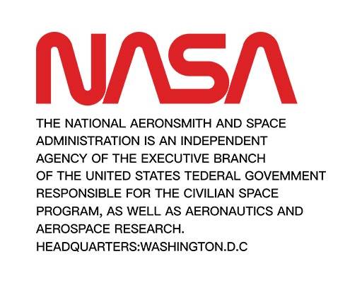 nasa英文字母矢量美国宇航局logo矢量卡通文字矢量
