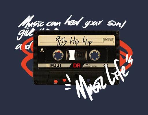 磁带矢量简约卡通文字矢量手绘英文字母矢量复古图案唱片磁带