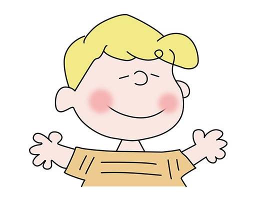 卡通小男孩矢量手绘简笔卡通人物矢量可爱卡通人物矢量小男孩线条矢量