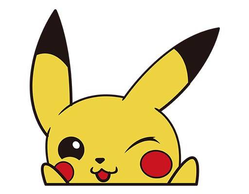 皮卡丘矢量可爱卡通动物矢量ピカチュウPikachu动画片矢量图案