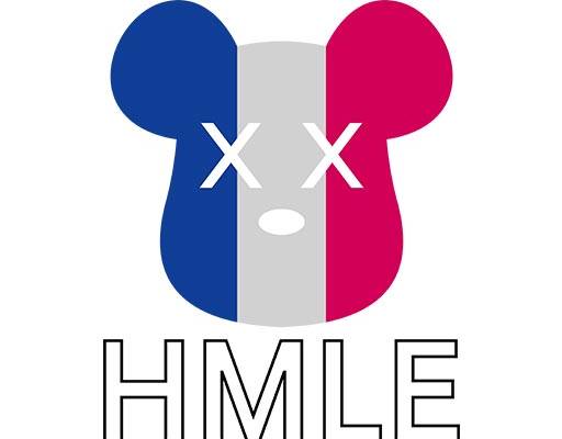 彩色米奇剪影矢量卡通动物矢量hmle英文字母矢量