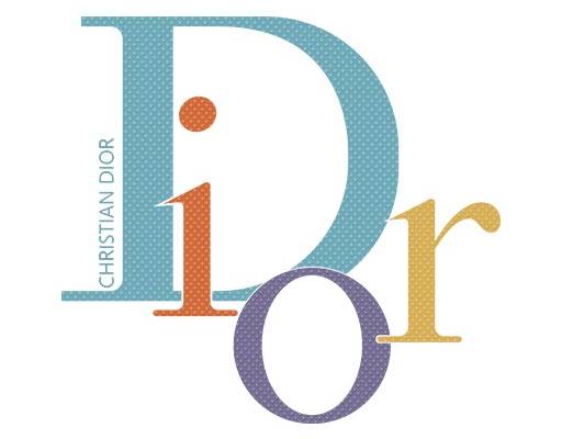 dior英文字母矢量简约文字矢量男装英文字母矢量立体文字