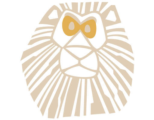 狮子头像矢量卡通狮子头简笔狮子头矢量线条矢量狮子剪影矢量