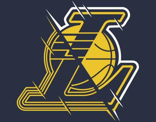 lakers湖人队矢量标志矢量英文字母矢量篮球队logo矢量篮球标志矢量