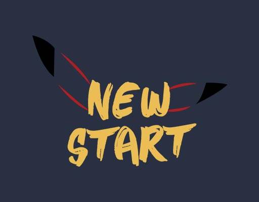 英文字母矢量皮卡丘耳朵矢量new start英文字母简笔画卡通Pikachu