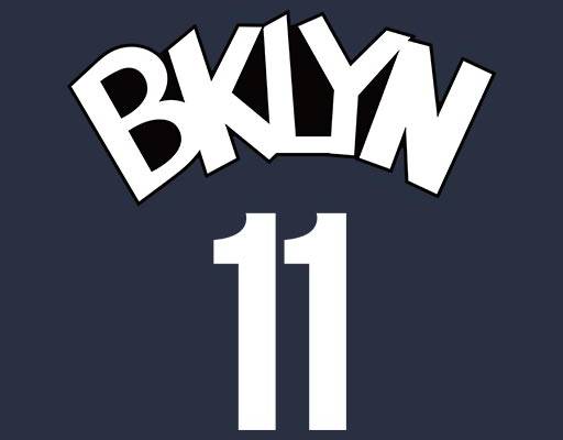bklyn矢量球衣号码11矢量英文字母矢量卡通篮球数字矢量
