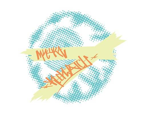 网点大眼球矢量卡通眼球矢量欧美眼球品牌矢量大眼球mishka欧美品牌logo