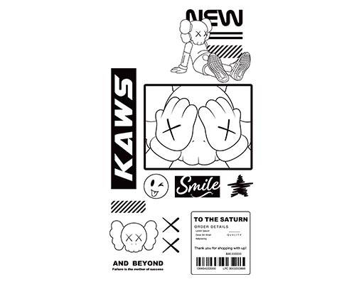 卡通人物矢量kawa矢量手绘卡通矢量考斯矢量图案欧美动画人物矢量