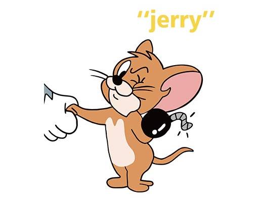 卡通老鼠矢量jerry杰瑞矢量猫和老是矢量动画片图案
