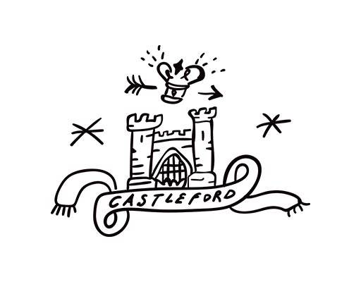 卡通城堡矢量英文字母矢量手绘建筑手绘城堡手绘皇冠