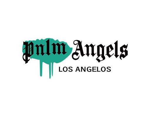 英文字母矢量pnlm angels 天使英文字母矢量男装简约英文图案