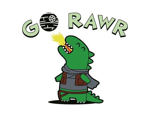 卡通恐龙矢量喷火的恐龙英文字母矢量可爱动物绿色恐龙