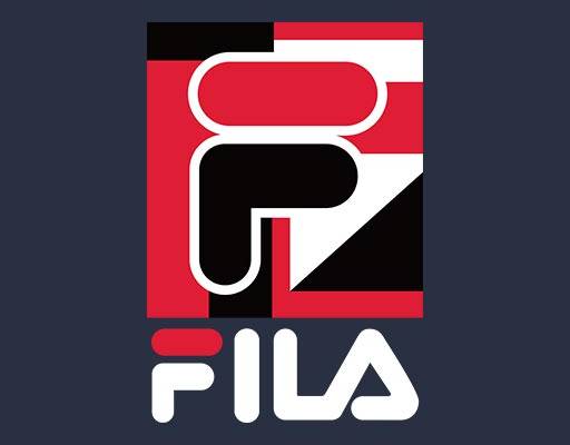fila斐乐英文字母矢量方形图案彩色标志矢量斐乐logo矢量