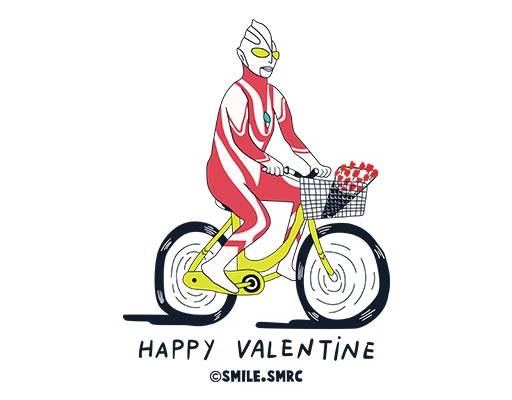 奥特曼矢量骑自行车的奥特曼送花的人物矢量卡通人物矢量自行车男孩