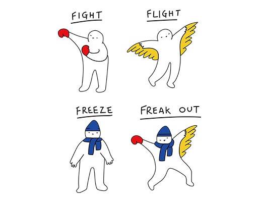 卡通人物矢量手绘线条人物天使人物动作矢量翅膀人物拳击人物