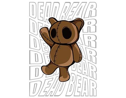 卡通小熊矢量英文字母小熊挥手的小熊英文字母背景小熊棕色手绘熊