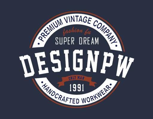 圆形图案英文字母矢量图案男装印花图案designpw英文字母