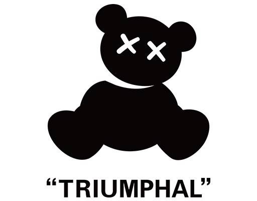 小熊矢量卡通小熊剪影矢量英文字母矢量黑色小熊图案