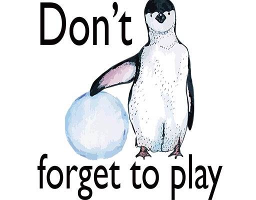 企鹅矢量雪球英文字母动物矢量图案可爱企鹅鸟