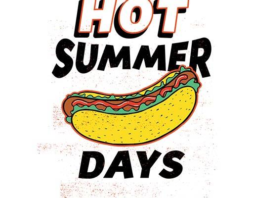 汉堡包矢量热狗卡通图案食物食品图案英文字母矢量素材卡通