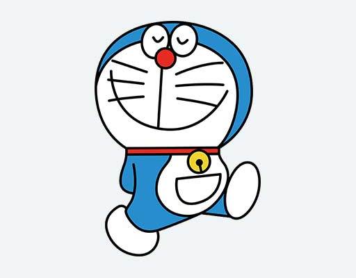 叮当猫矢量机器猫哆啦a梦日本动画片卡通