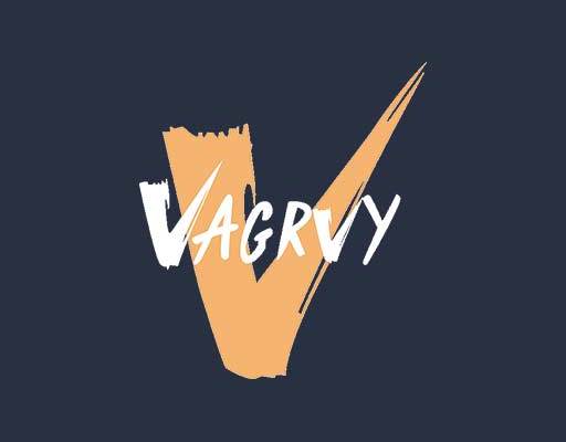 字母V矢量印花字母手写字母矢量男装印花字母