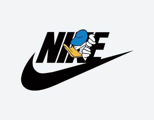 迪士尼唐老鸭尼nike矢量耐克标志矢量logo鸭子图案