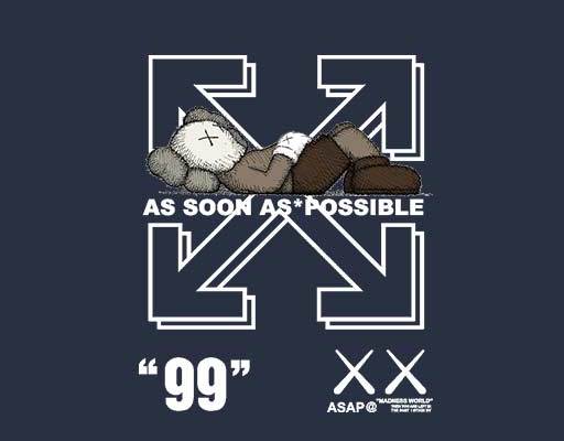 kaws矢量卡通offwhite标志矢量手绘卡通英文字母矢量数字矢量