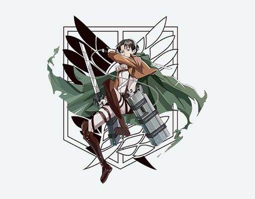 进击的巨人矢量卡通男孩矢量动画片人物矢量小男孩游戏人物矢量