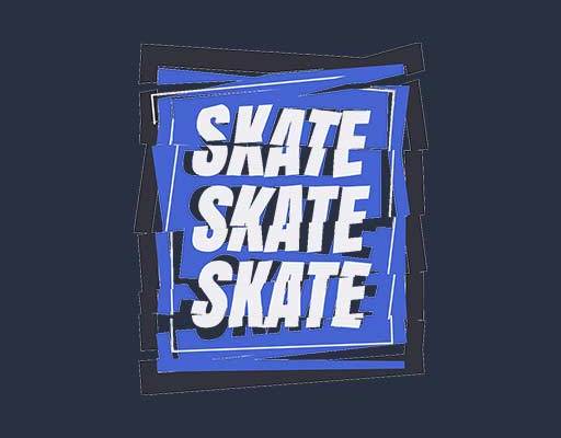 破碎英文字母矢量简约文字矢量断开文字矢量方形矢量线条矢量