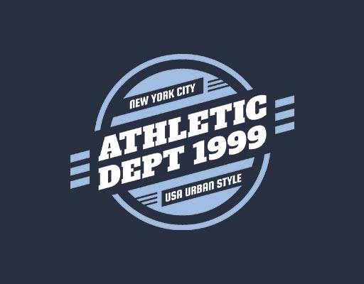 圆形英文字母图案蓝色图案男装几何数字字母图案