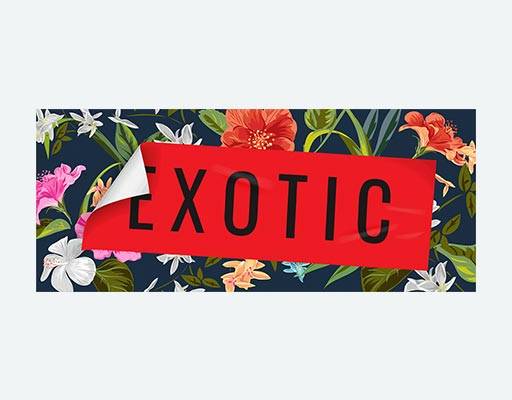 花朵矢量素材卡通逼真花卉矢量手撕贴图英文字母