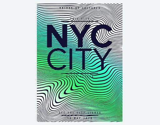 英文字母矢量素材彩色线条矢量素材地形图案波纹线条矢量