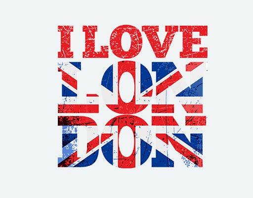 英国国旗矢量英文字母矢量I love 英文图案米字旗图案破碎文字