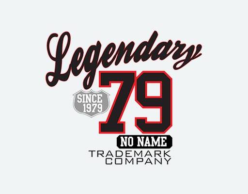 数字字母矢量英文字母数字79矢量男装印花素材