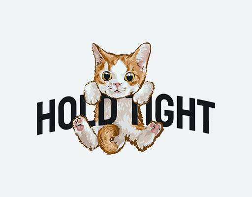 卡通猫咪矢量英文字母卡通动物矢量可爱猫小橘猫图案