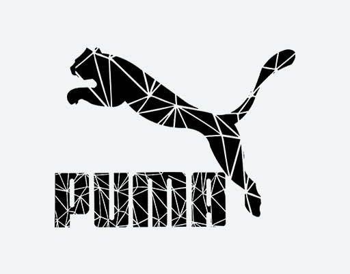 卡通豹子矢量破碎的豹子矢量pumalogo矢量豹子剪影矢量彪马logo矢量