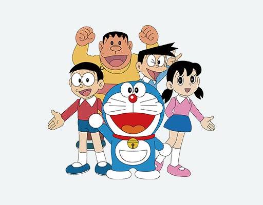 哆啦A梦大雄ドラえもん Doraemon 小叮当骨川小夫出木杉英才