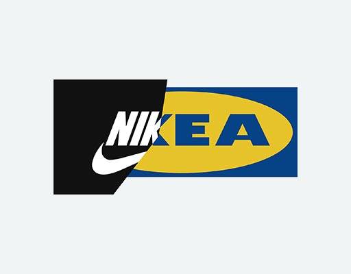 英文字母矢量撕裂图案耐克矢量断裂图案NIKE