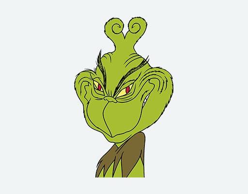 卡通怪兽图案外星人矢量绿色卡通动物矢量