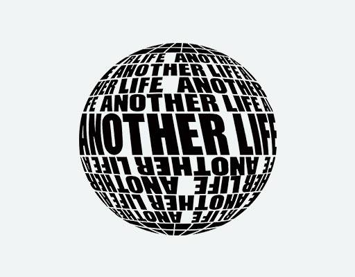 圆形英文字母矢量立体文字图案卡通几何图案