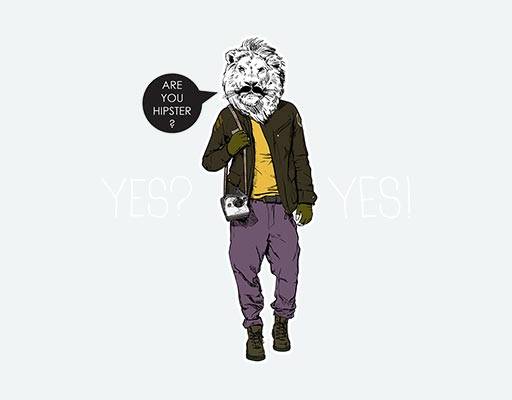 狮子头像矢量卡通狮头人身矢量戴面具的男人矢量狮子面具手绘男人矢量