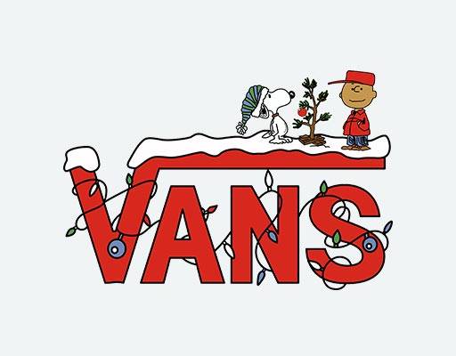 vans万斯矢量图案万斯史努比矢量图案卡通冬季矢量图案圣诞图案Snoopy