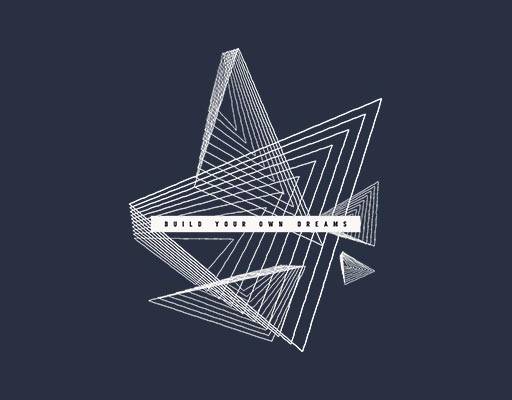 线条矢量立体线条立体三角形线条矢量英文字母矢量图案