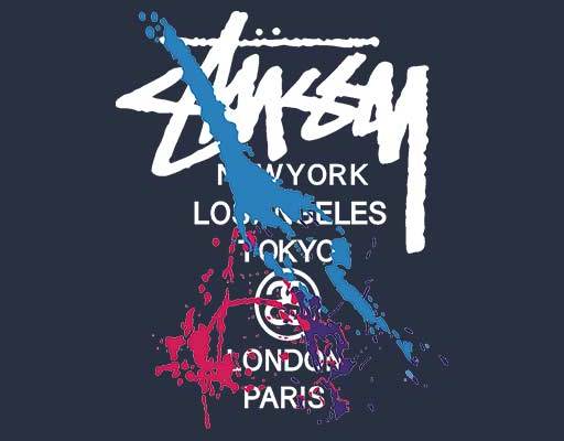 喷溅色彩矢量手写英文字母矢量涂鸦英文字母矢量